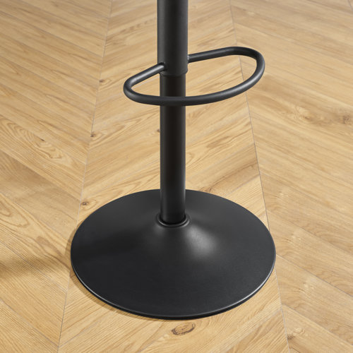 Foundry Select Newville Swivel Adjustable Height Bar Stool & Reviews